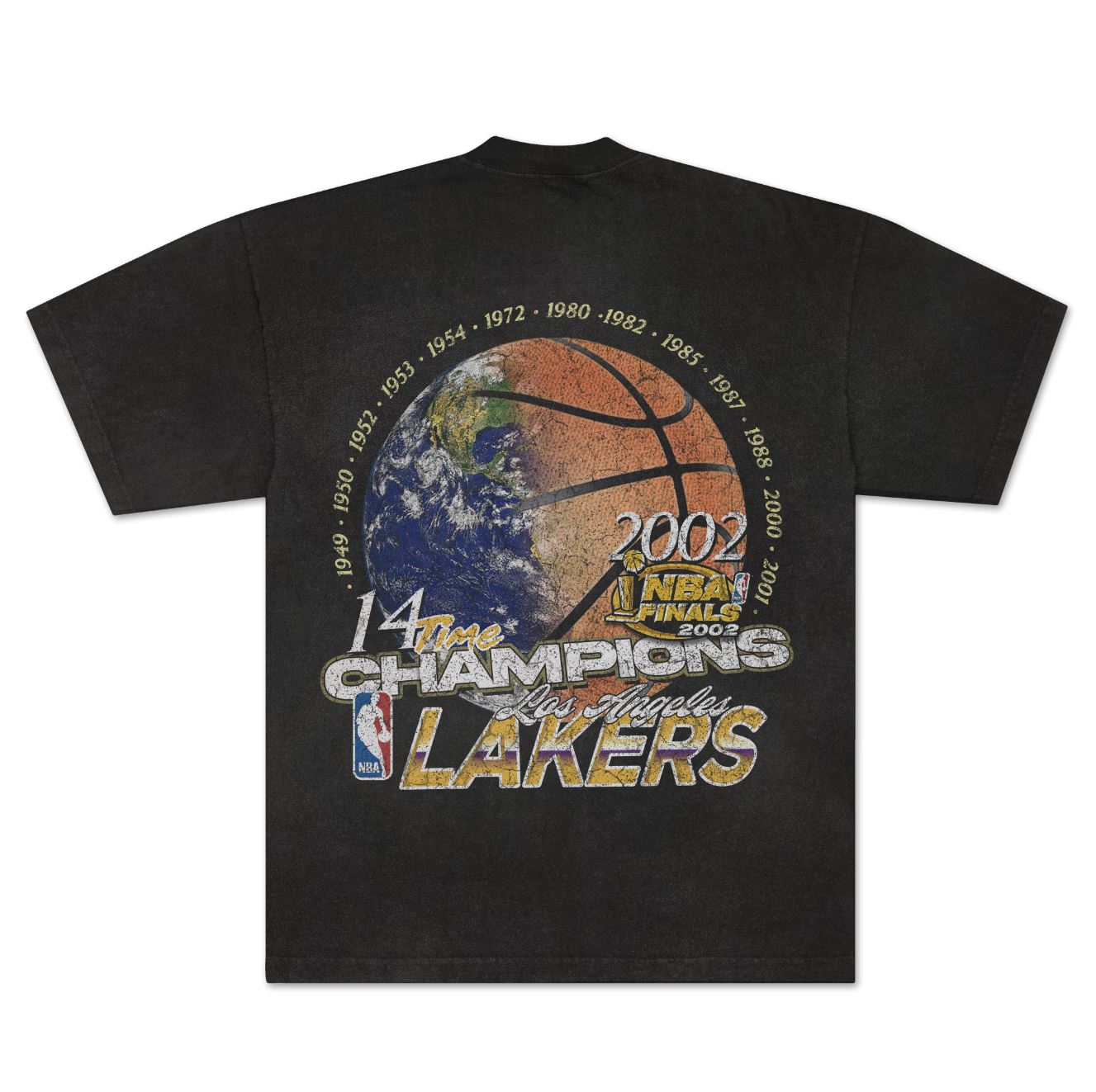 '02 Lakers Three Peat - Vintage Tee