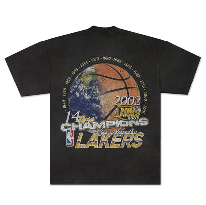 '02 Lakers Three Peat - Vintage Tee